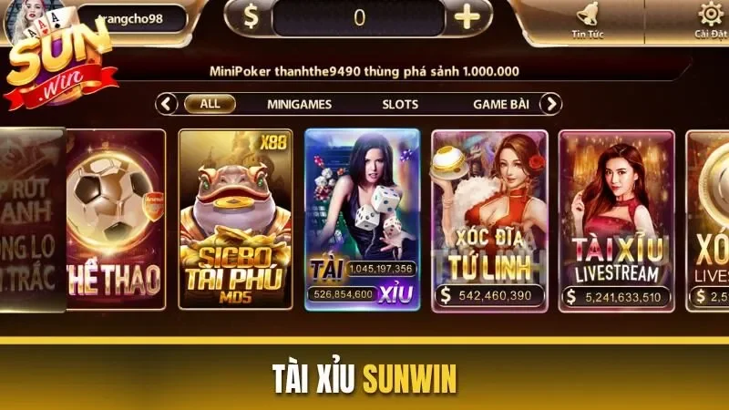 Giới thiệu về Tài Xỉu Sunwin